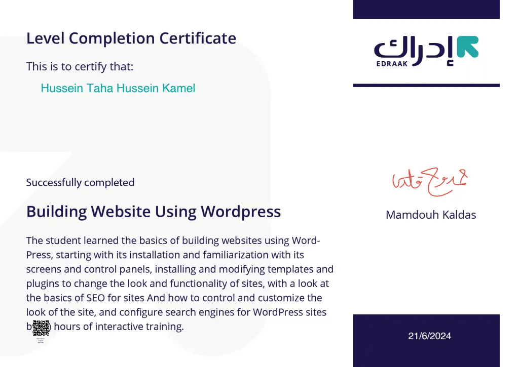 Building Websites with WordPress