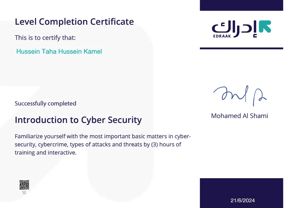 Cybersecurity Fundamentals